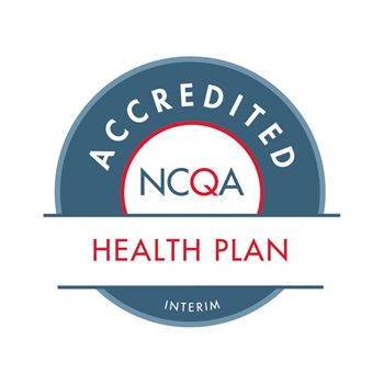 The NCQA accredited interim logo